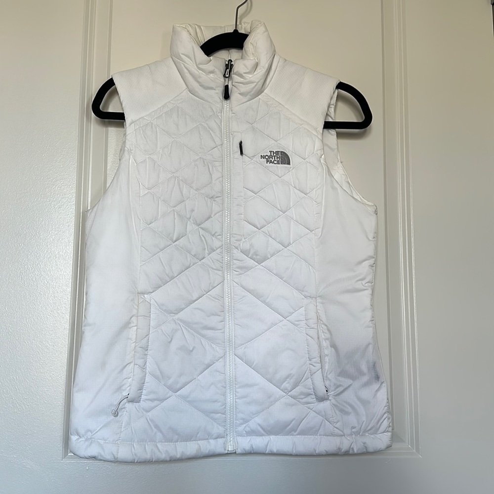 White North Face Vest